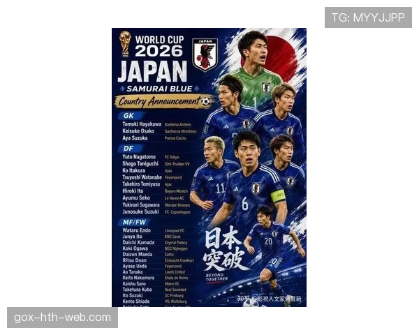 日本世界杯球队看点一览